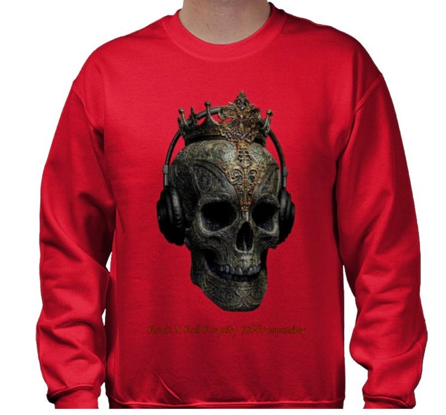 Riff Responsibly | Rock N Roll Royalty Sweatshirt