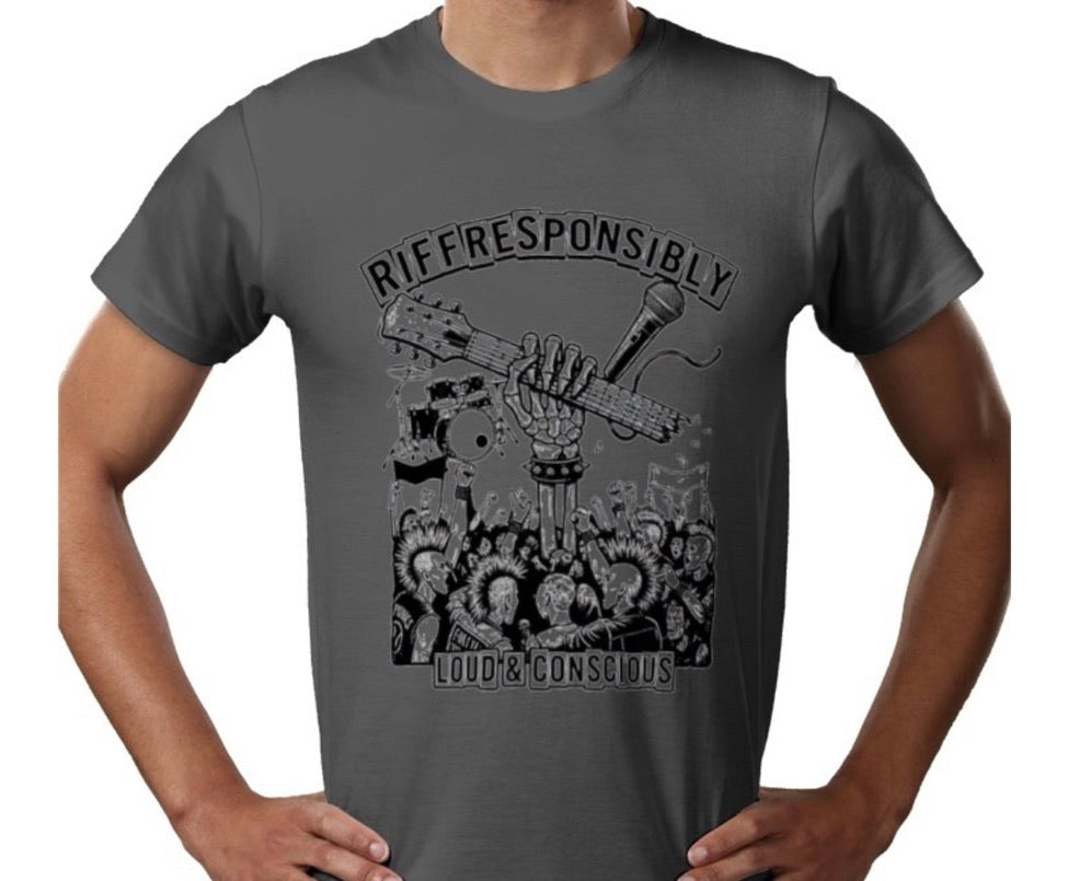 Riff Responsibly | Loud & Conscious T-Shirt