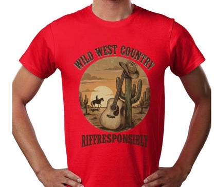 Riff Responsibly | Wild West Country T-Shirt