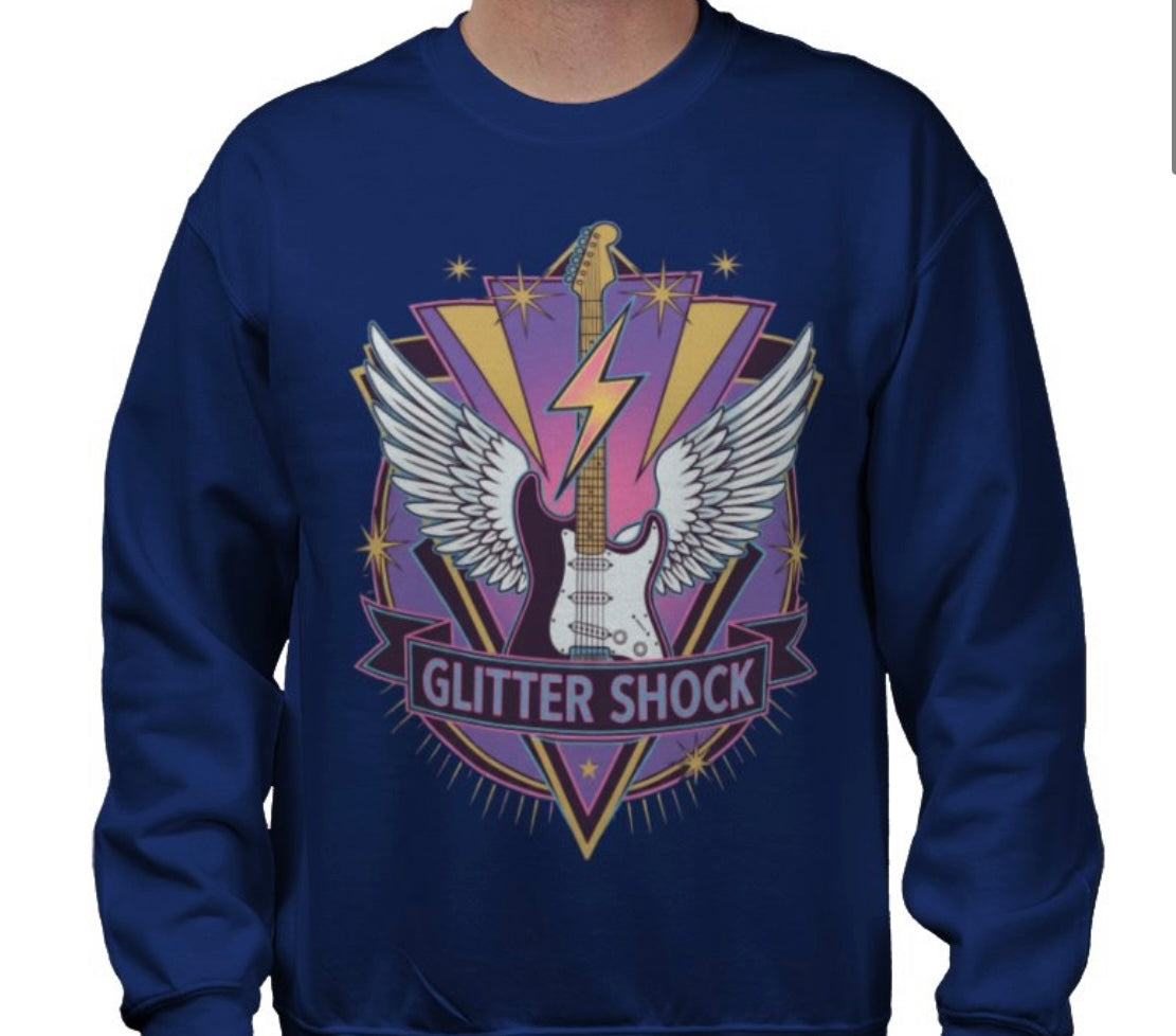 Riff Responsibly | Glitter Shock Sweatshirt