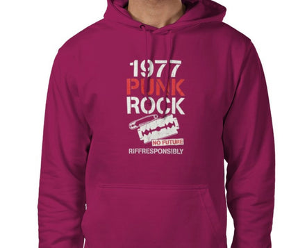 Riff Responsibly | 1977 Punk Rock Hoodie