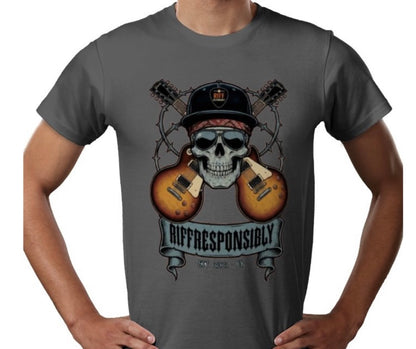Riff Responsibly | Dead Mans Chords T-Shirt
