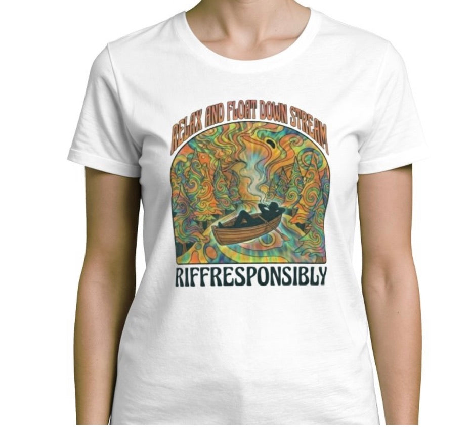 Riff Responsibly | Relax And Float Down Stream T-Shirt Women
