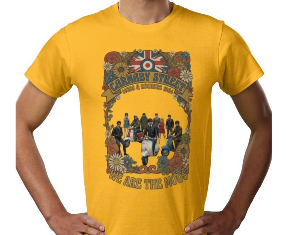 Riff Responsibly | Mods & Rockers 64' T-Shirt