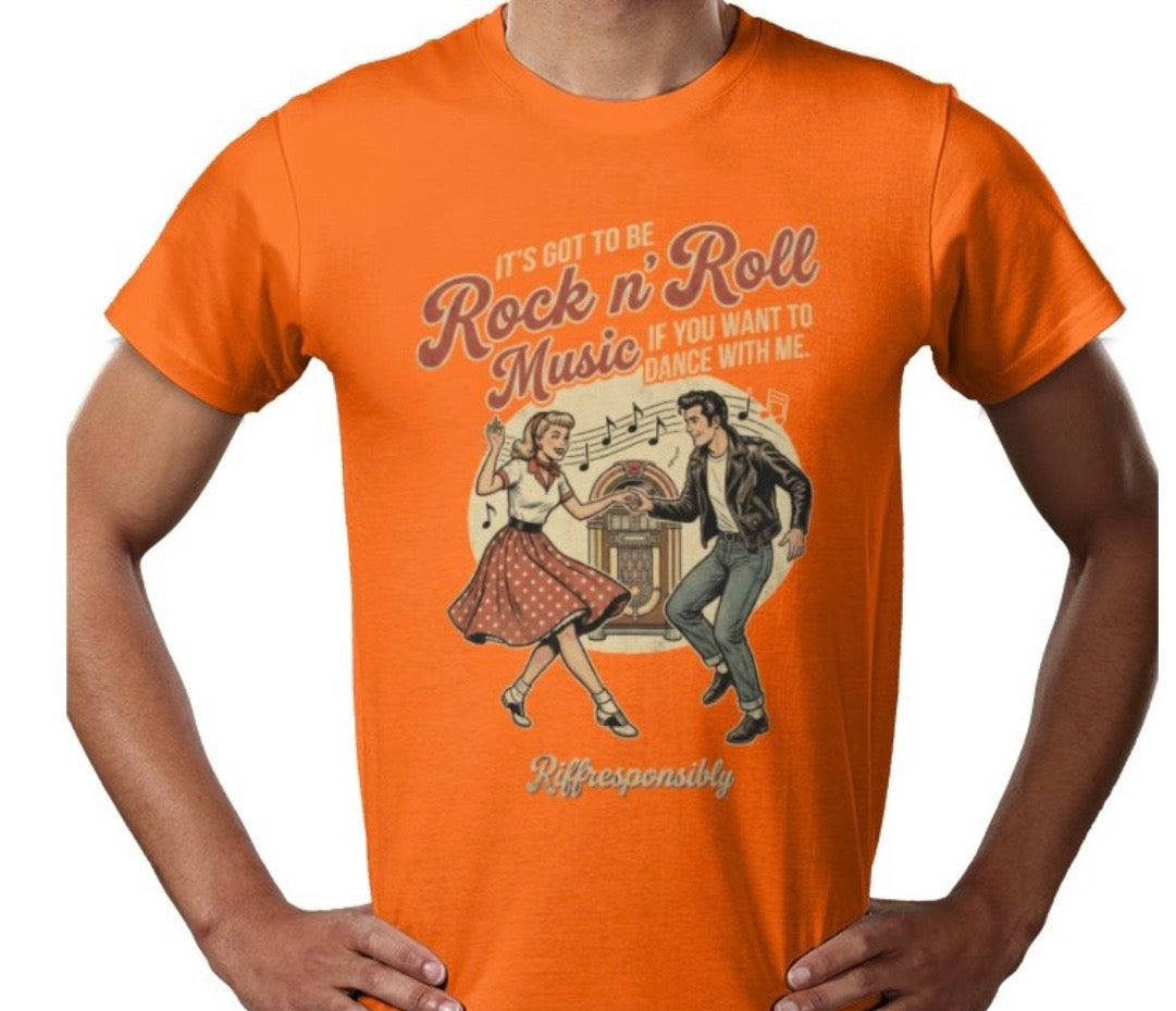 Riff Responsibly | If You Want To Dance With Me T-Shirt