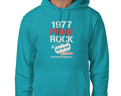 Riff Responsibly | 1977 Punk Rock Hoodie