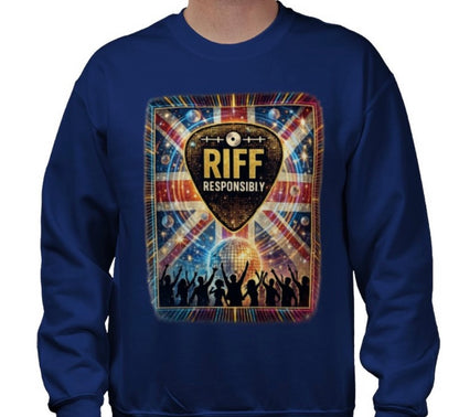 Riff Responsibly | Midnight Fever Sweatshirt