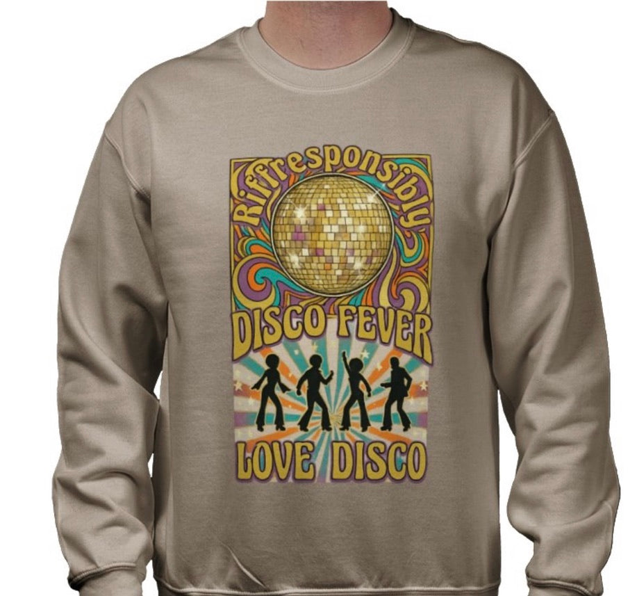 Riff Responsibly | Love Disco Sweatshirt
