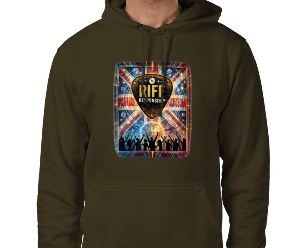 Riff Responsibly | Midnight Fever Hoodie