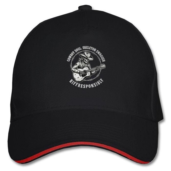 Riff Responsibly | Cowboy Soul Skeleton Swagger Cap
