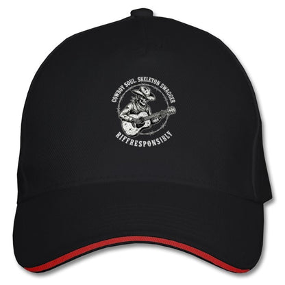 Riff Responsibly | Cowboy Soul Skeleton Swagger Cap