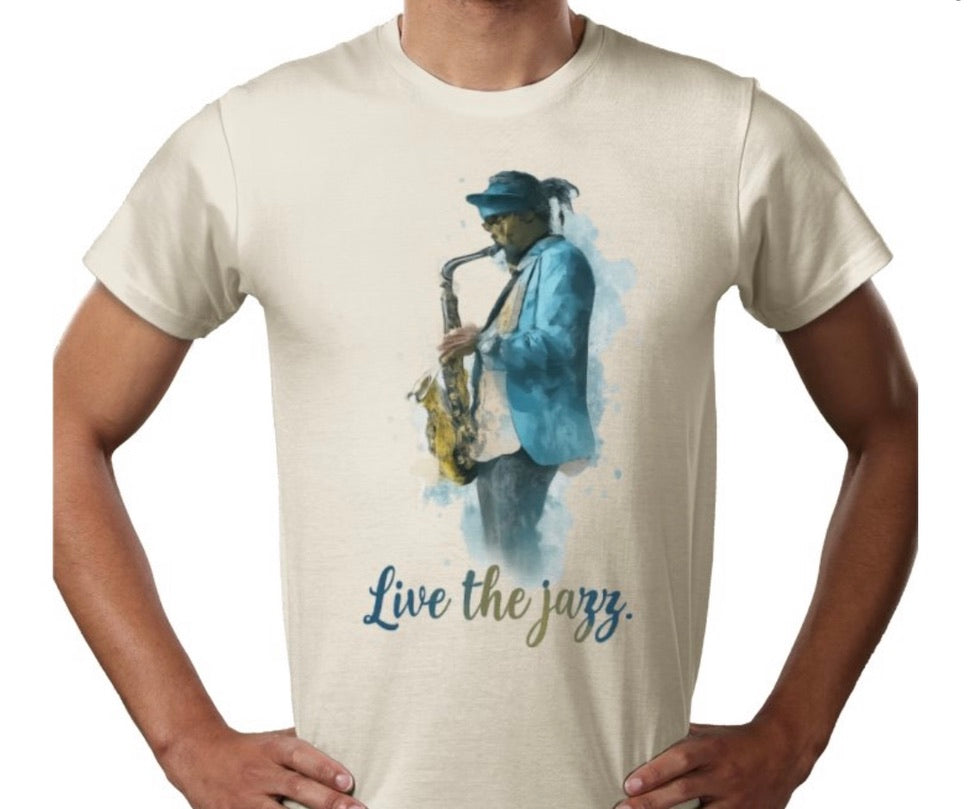Riff Responsibly | Live The Jazz T-Shirt
