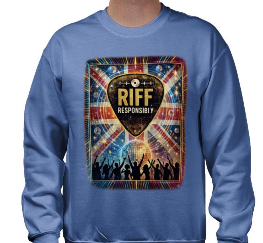 Riff Responsibly | Midnight Fever Sweatshirt
