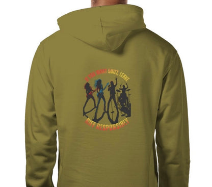 Riff Responsibly | If You Want Quiet, Leave Hoodie