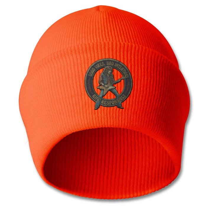 Riff Responsibly | Good Vibes Bad Intentions Premium Beanie