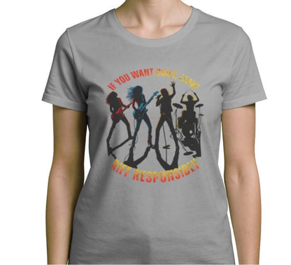 Riff Responsibly | If You Want Quiet, Leave T-Shirt Women