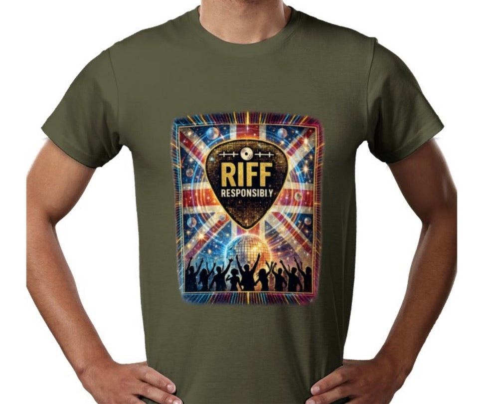 Riff Responsibly | Midnight Fever T-Shirt