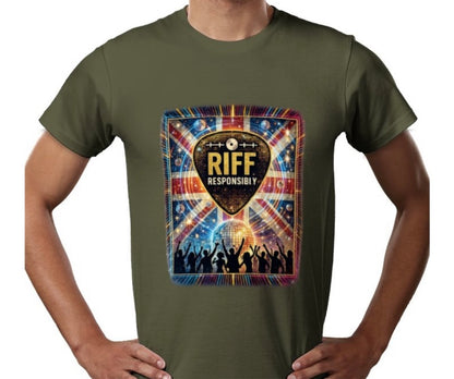 Riff Responsibly | Midnight Fever T-Shirt
