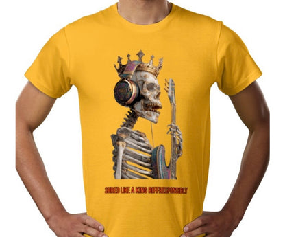 Riff Responsibly | Shred Like A King T-Shirt