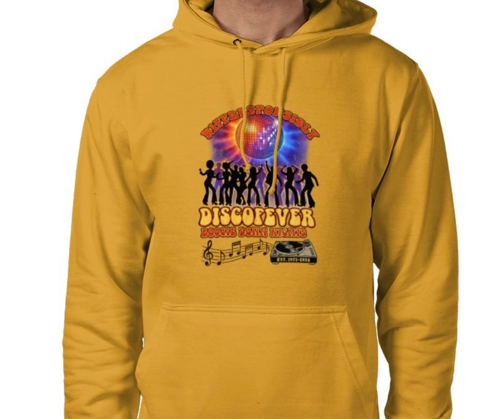 Riff Responsibly | Boogie Down Nights Hoodie