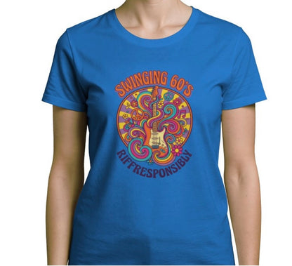 Riff Responsibly | Swinging 60s' T-Shirt Women