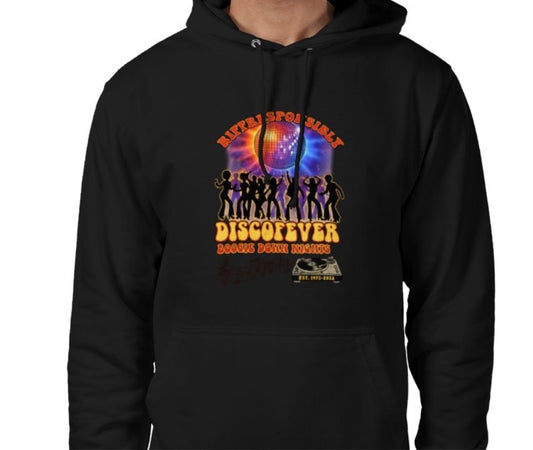 Riff Responsibly | Boogie Down Nights Hoodie