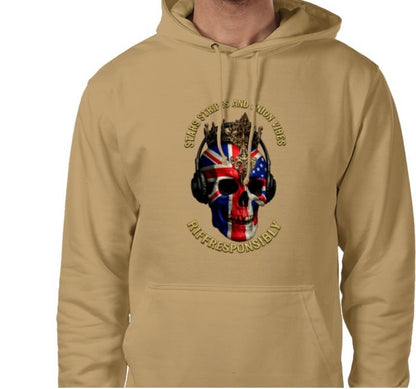 Riff Responsibly | Stars Stripes & Union Vibes Hoodie