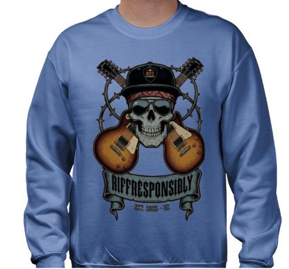 Riff Responsibly | Dead Mans Chords Sweatshirt