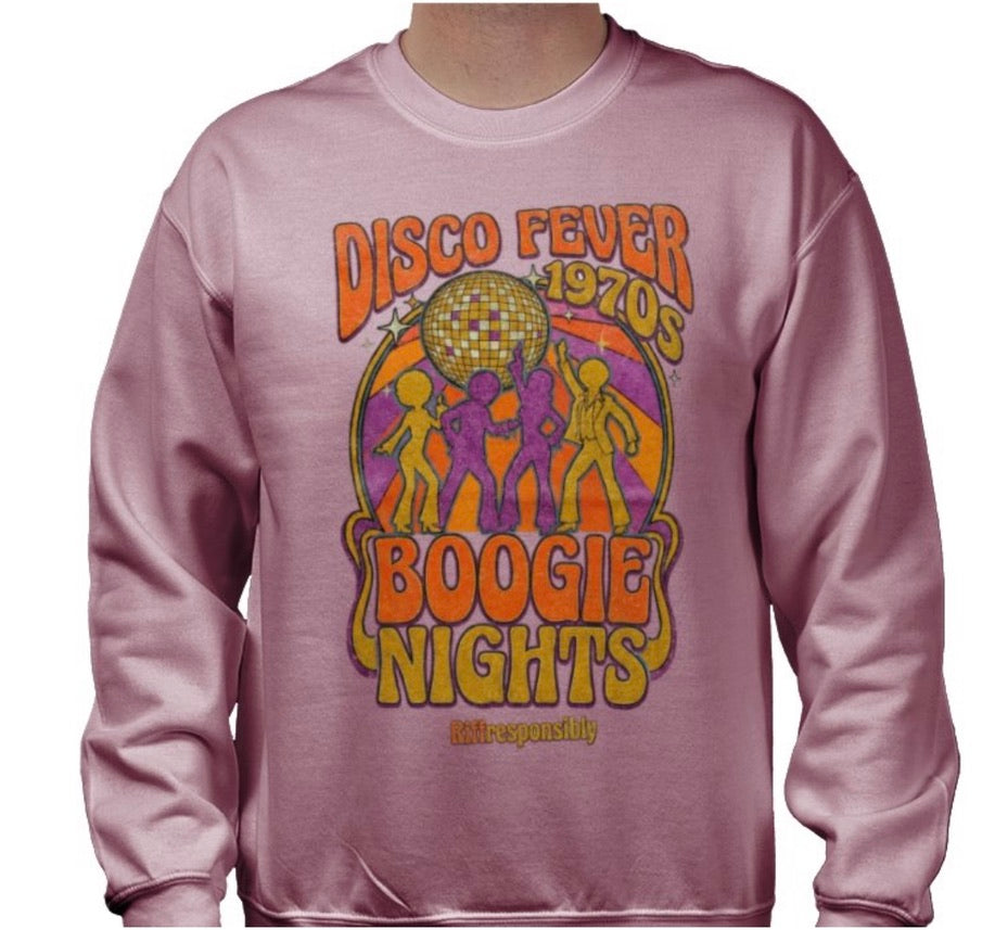 Riff Responsibly | Disco Fever Boogie Nights Sweatshirt