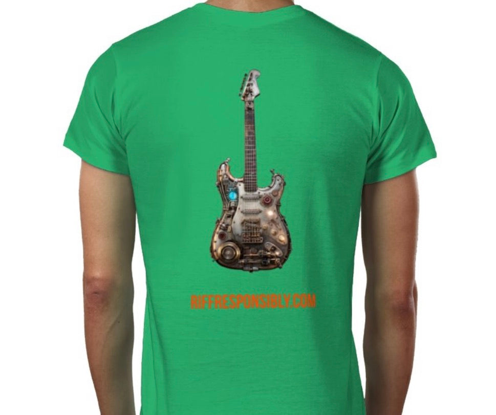 Riff Responsibly | Stage 4 Art T-Shirt