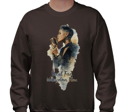 Riff Responsibly | Vocal Fire Watercolour Flow Sweatshirt