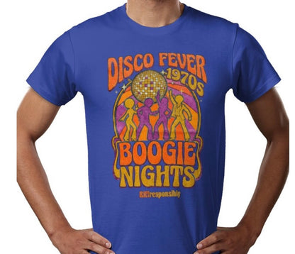Riff Responsibly | Disco Fever Boogie Nights T-Shirt