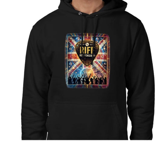 Riff Responsibly | Midnight Fever Hoodie