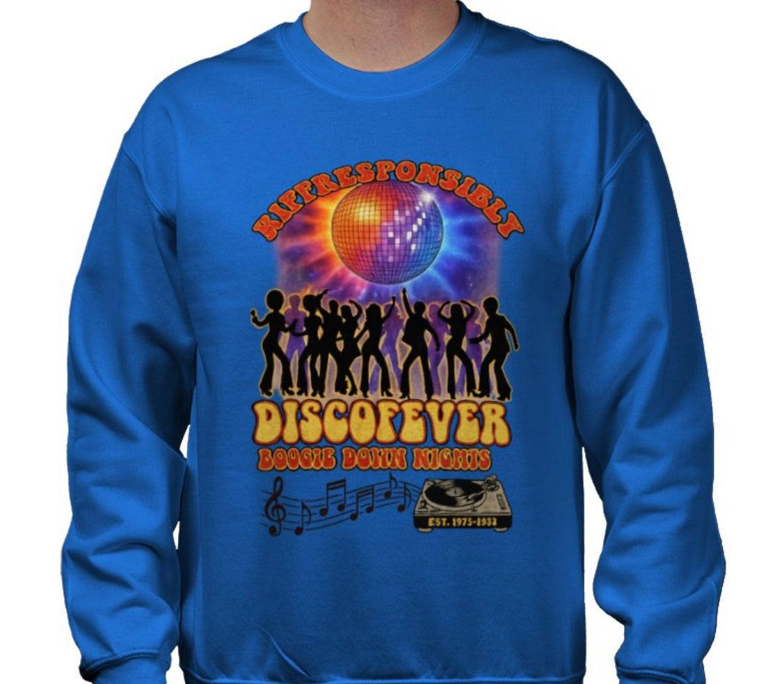 Riff Responsibly | Boogie Down Nights Sweatshirt