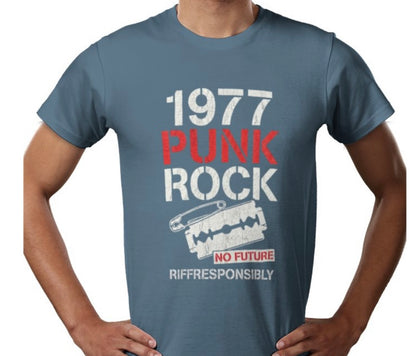 Riff Responsibly | 1977 Punk Rock T-Shirt