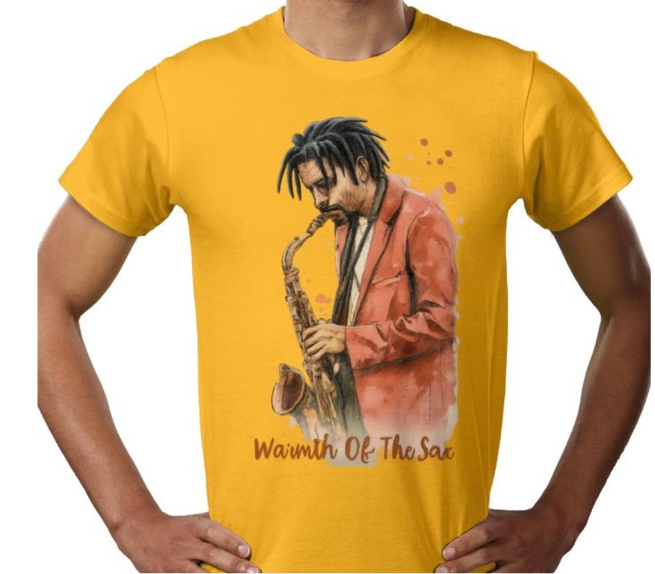 Riff Responsibly | Warmth Of The Sax T-Shirt