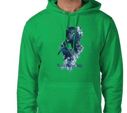 Riff Responsibly | Sound Painted Bold Hoodie