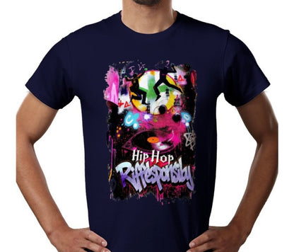 Riff Responsibly | Hip-Hop Graphic T-Shirt