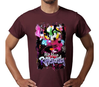 Riff Responsibly | Hip-Hop Graphic T-Shirt