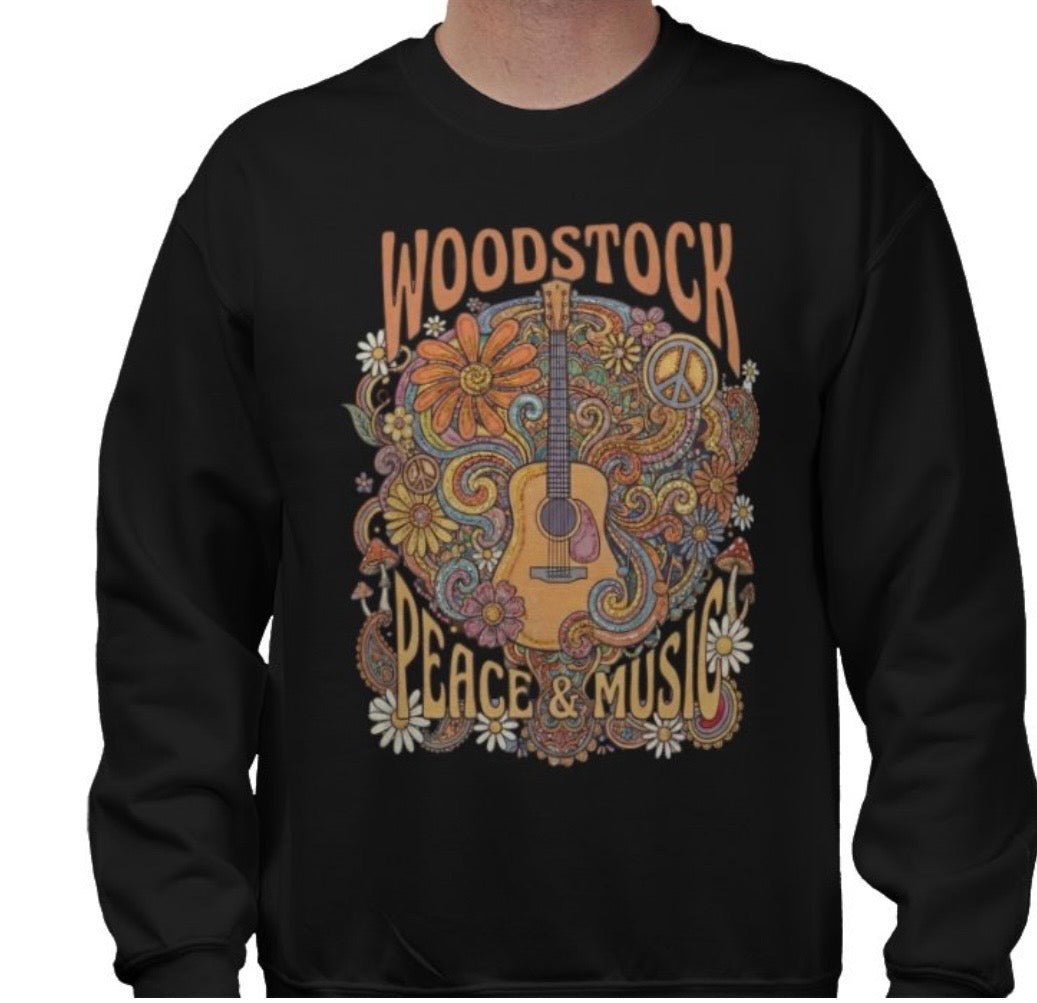 Riff Responsibly | WoodStock Sweatshirt