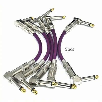 5pcs Guitar Effects Jumper Cables