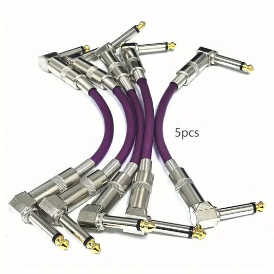 5pcs Guitar Effects Jumper Cables