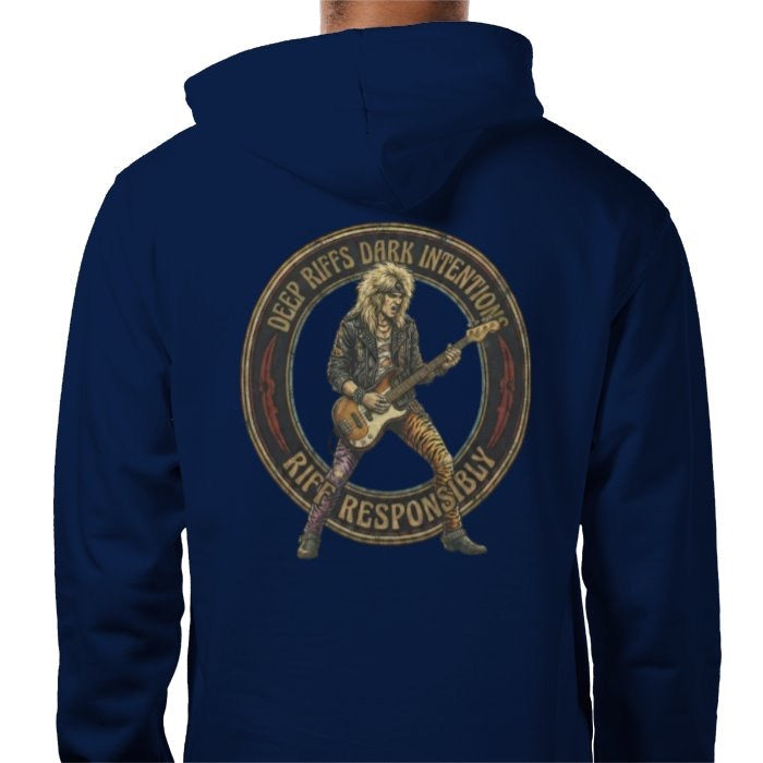 Riff Responsibly | Deep Riffs Dark Intentions Bass Hoodie