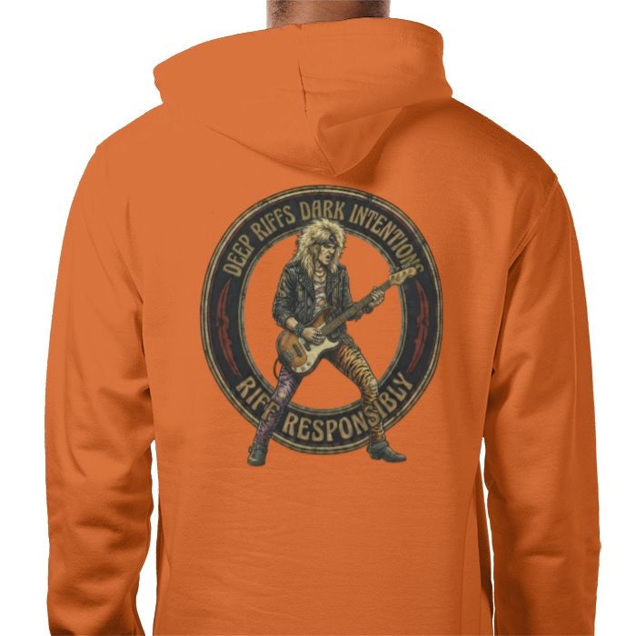 Riff Responsibly | Deep Riffs Dark Intentions Bass Hoodie