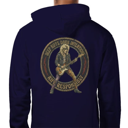 Riff Responsibly | Deep Riffs Dark Intentions Bass Hoodie