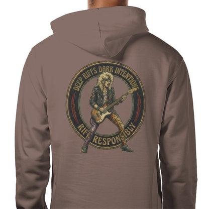 Riff Responsibly | Deep Riffs Dark Intentions Bass Hoodie