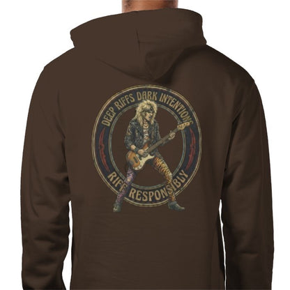Riff Responsibly | Deep Riffs Dark Intentions Bass Hoodie