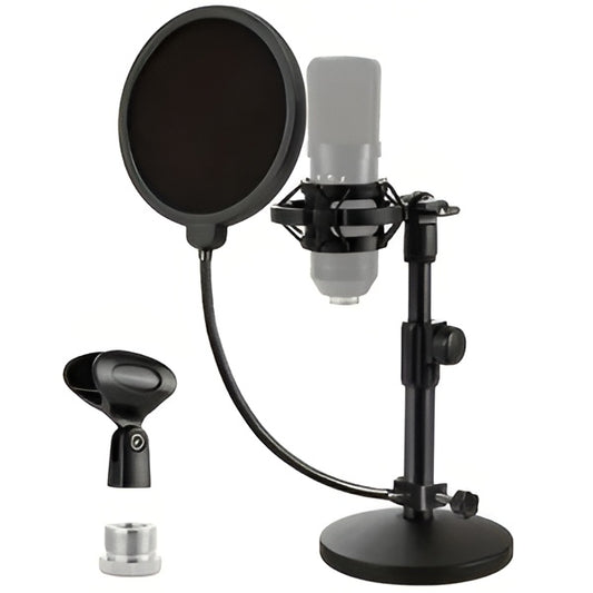 Desktop Microphone Stand & Pop Filter