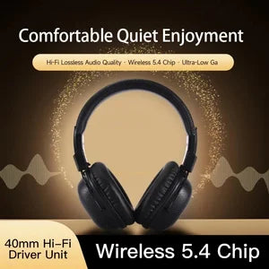 Wireless Theater-Level Spatial Sound Headphones - Black