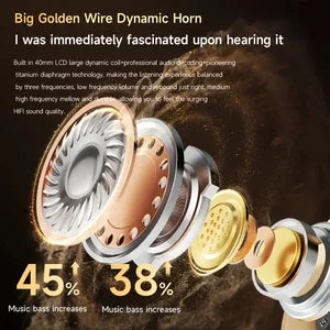Wireless Theater-Level Spatial Sound Headphones - Brown